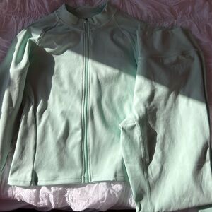 AYBL Women's Mint Green Set Jacket and Leggings
